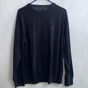 Tommy Hilfiger navy blue men’s sweater